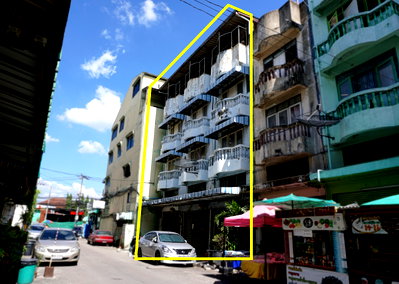 Shophouses for sale Bang Kruai Nonthaburi : Commercial building for sale, Bang Kruai-Sai Noi, Wat Chalo, Nonthaburi