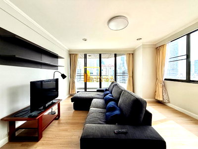 คอนโดให้เช่า : Lake Avenue | Renovated 2 Bedroom Condo Near Benjakitti Park - BR61945CD