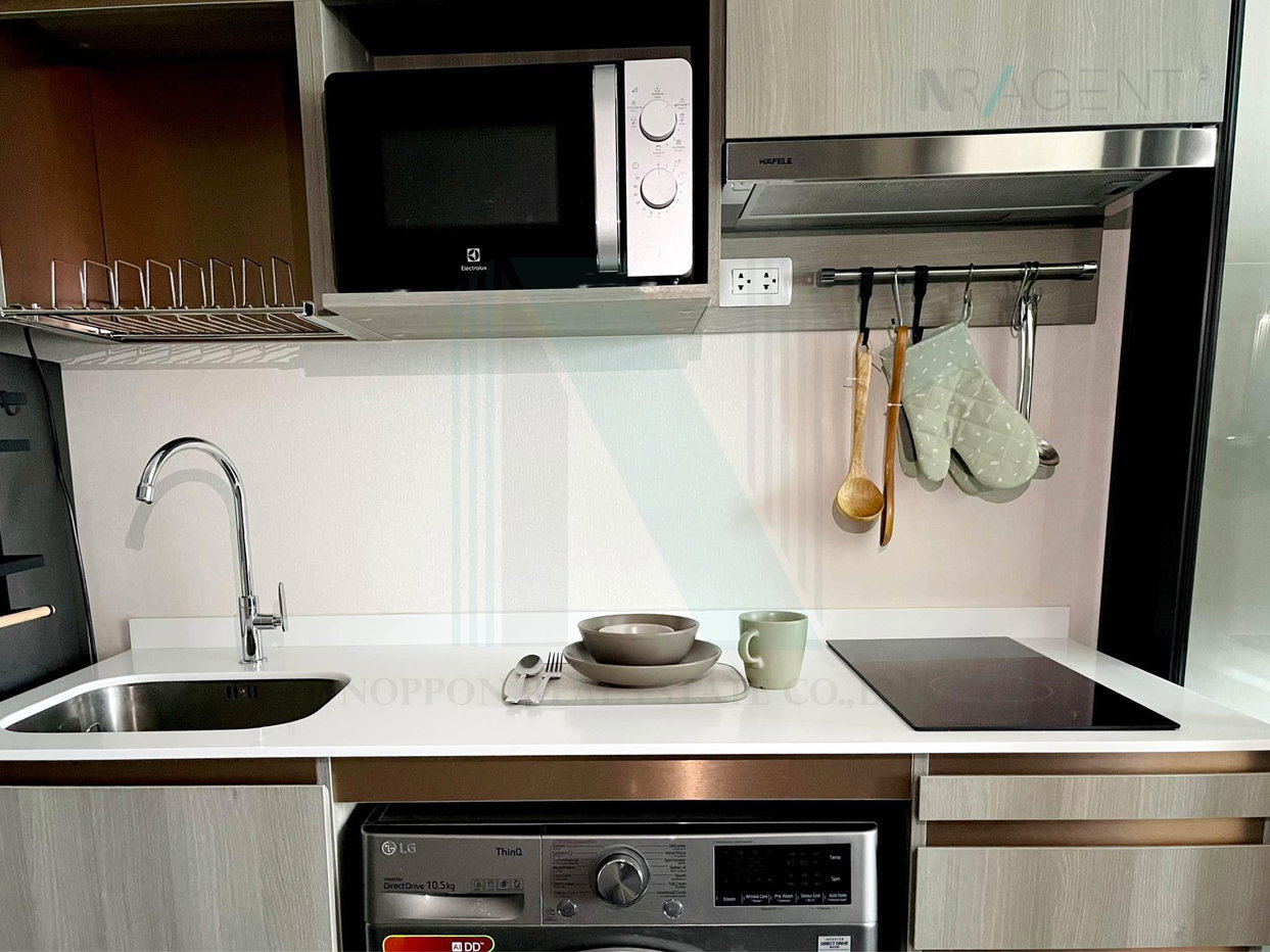 รูป 📌 ให้เช่าคอนโด ไนท์บริดจ์ ไพร์ม อ่อนนุช อาคาร 1 ชั้น 27 สตูดิโอ ขนาด 25 ตรม ใกล้ Big C Extra อ่อนนุช - รูปที่ 8/8