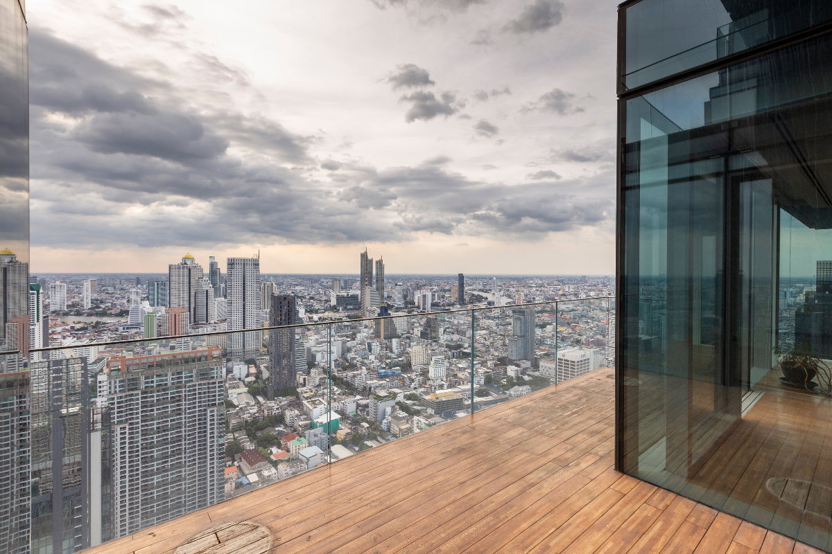 picture The Ritz-Carlton Residences Bangkok | 52nd Floor | 244 sqm | 2 Bed + Study | Private Balcony - 44/51