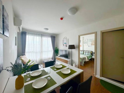 รูปภาพ ดีคอนโดนิม D Condo Nim  ติดเซ็นทรัลเฟสติวัลเชียงใหม่ วิวสวนและสระว่ายน้ำ ให้เช่า 15,000/เดือน 