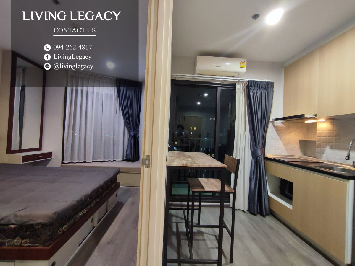 รูป SIIDEL เช่าด่วน คอนโด Rich Park @ Triple Station 27 ตร.ม. ชั้น 21 | 1 นอน 1 น้ำ | 11,000 บาท/เดือน | LINE: @livinglegacy - รูปที่ 15/26