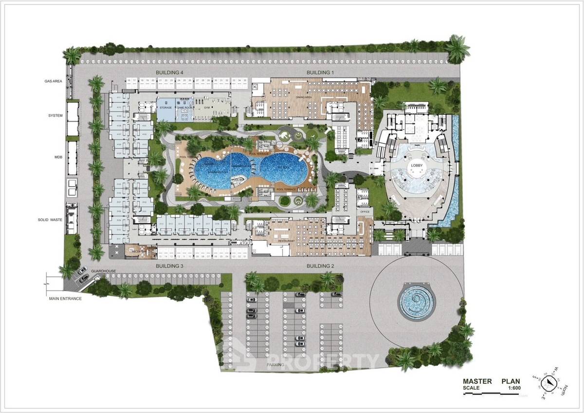รูป คอนโดมิเนียม 2 ห้องนอน ขาย Wyndham Jomtien Pattaya พัทยา (ID 995447) - รูปที่ 5/5