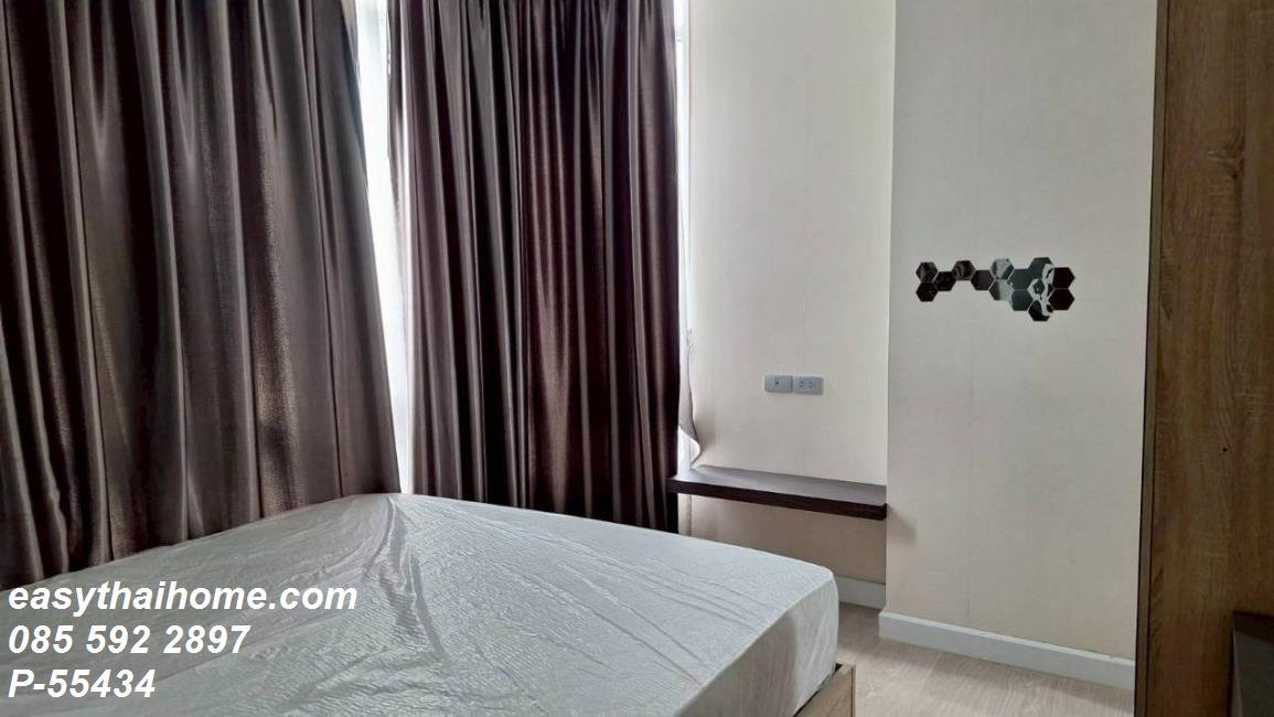 รูป P-55434 ห้องสวยราคาสุดคุ้ม The Sky Sukhumvit 1 ห้องนอน ชั้น 22 วิวเมือง เฟอร์เครื่องใช้ไฟฟ้าครบ ใกล้ BTS อุดมสุข Line: @easythaihome 085-592-2897 - รูปที่ 2/9