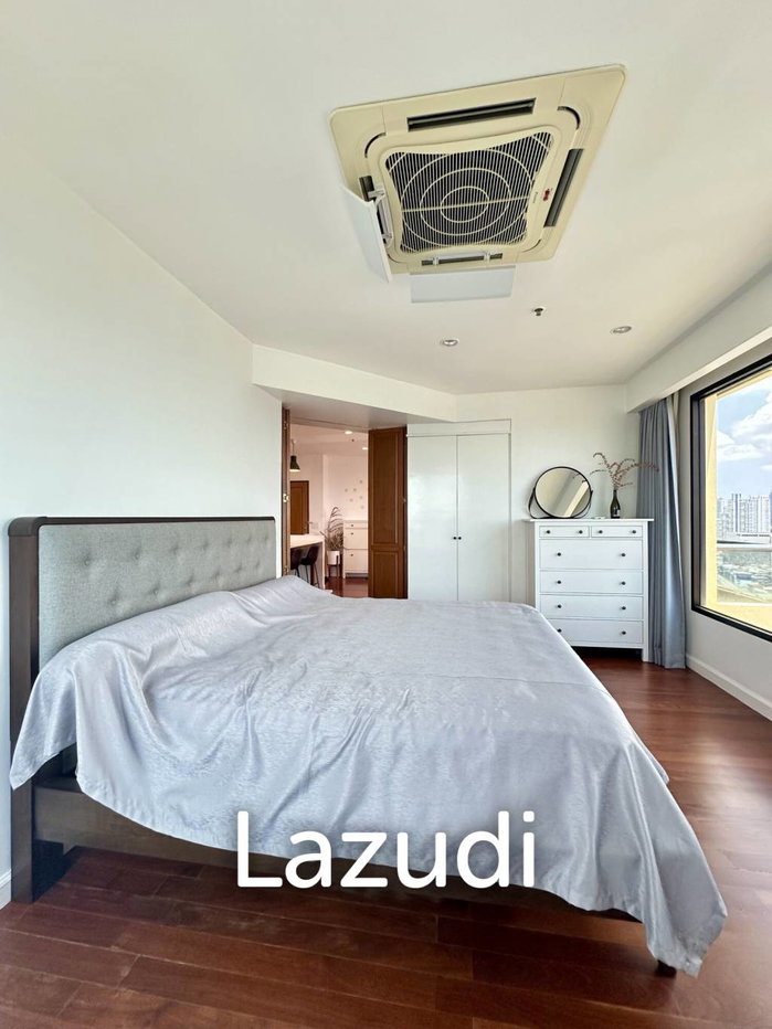 รูป 2 bedroom 1 bathroom condo 78 sqm. at Baan Chao Praya for rent - รูปที่ 11/18