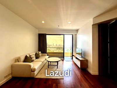 คอนโดให้เช่า : 2 bedroom 1 bathroom condo 78 sqm. at Baan Chao Praya for rent