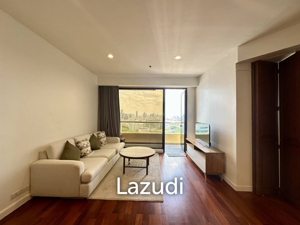 รูป 2 bedroom 1 bathroom condo 78 sqm. at Baan Chao Praya for rent - รูปที่ 1/18