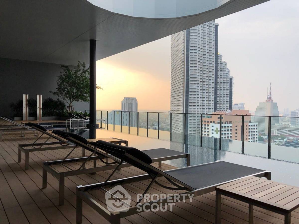 รูป คอนโด 1 ห้องนอน ชั้น 17 ขนาด 51 ตร.ม. โนเบิล รีโว สีลม 200 ม. ถึง BTS สถานีสุรศักดิ์ (ID 1536866) - รูปที่ 8/10