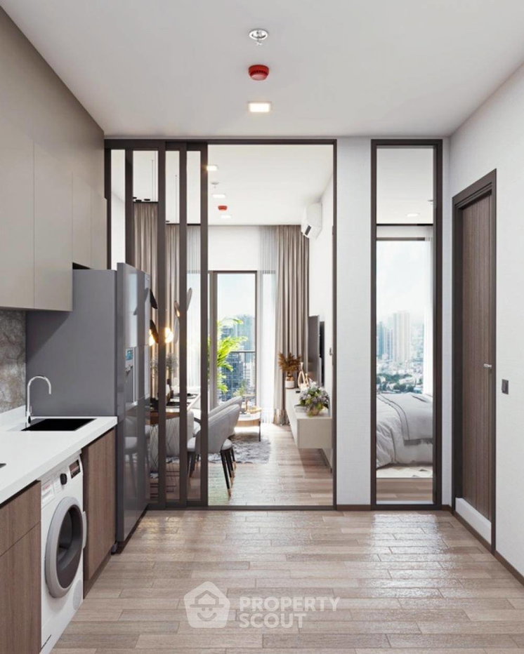 picture High-Floor 1-BR Condo At Rhythm Charoenkrung Pavilion, BTS Saphan Taksin (ID 1600995) - 10/12