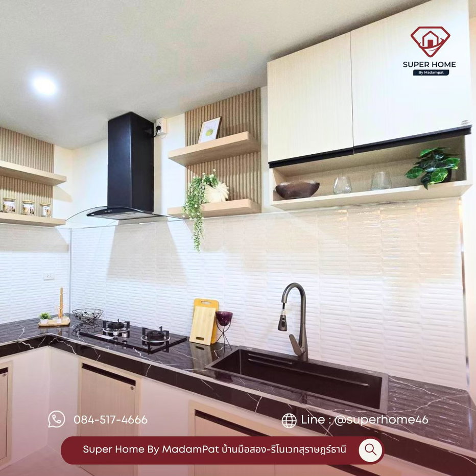 รูป ขายบ้านพร้อมอยู่ เมืองสุราษฎร์ธานี 3 นอน ใกล้เมือง 5 นาที พร้อมเฟอร์ 2.99 ล้าน - รูปที่ 11/20