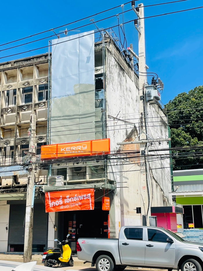 รูป ขายตึกอาคารพาณิชย์ 3 ชั้น ชั้นที่ 4 ดาดฟ้า ขนาด 1 คูหา ตลาดนอกสีคิ้ว - รูปที่ 7/10