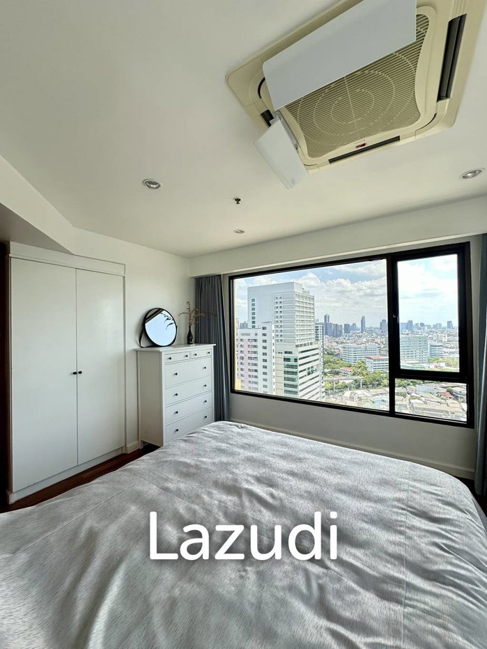 รูป 2 bedroom 1 bathroom condo 78 sqm. at Baan Chao Praya for rent - รูปที่ 12/18