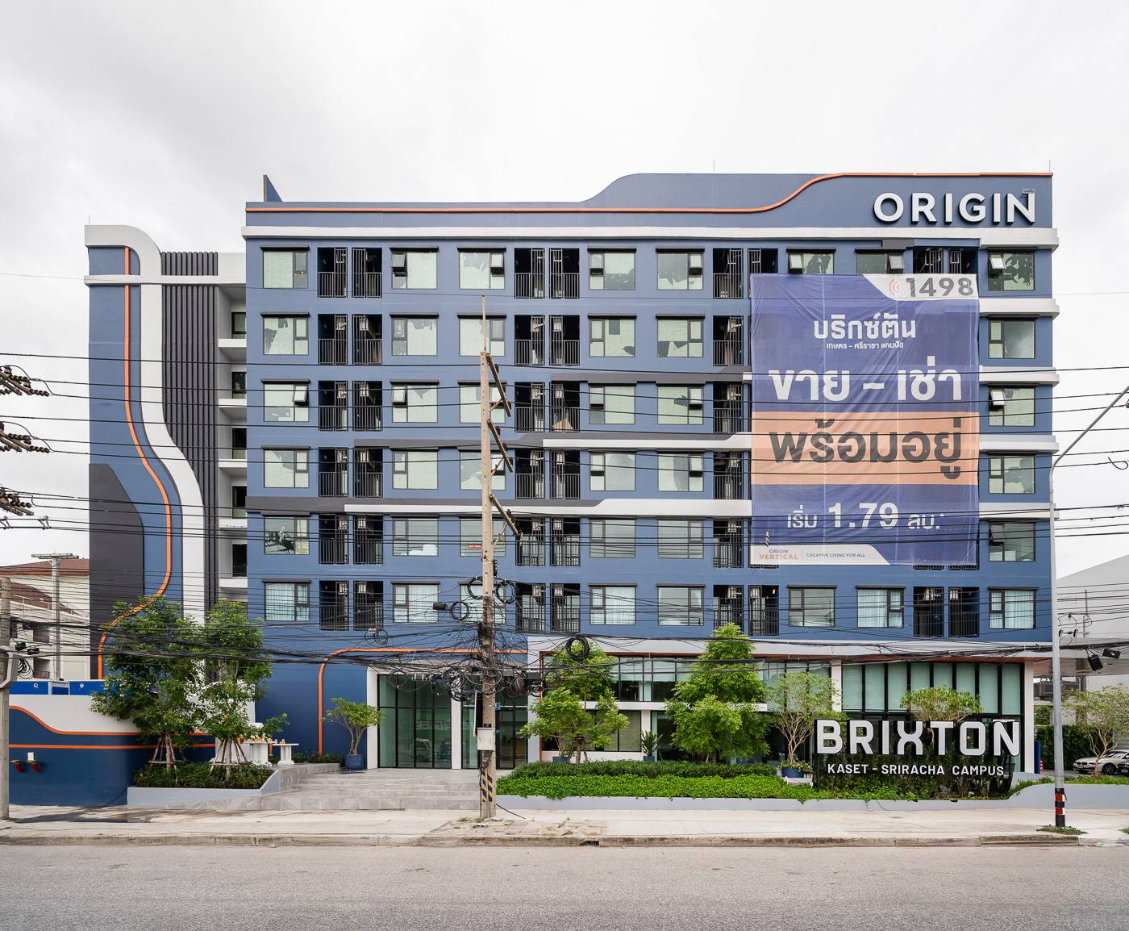 รูป ​💸 BRIXTON KASET SRIRACHA CAMPUS | ค่าเช่าช่วยผ่อน! คอนโดลงทุนง่าย ผ่อนเริ่มแค่ 5,000 บ./เดือน* เริ่มแค่ 1.79 ล้านเท่านั้น 💚 Line: @whitesand - รูปที่ 1/12