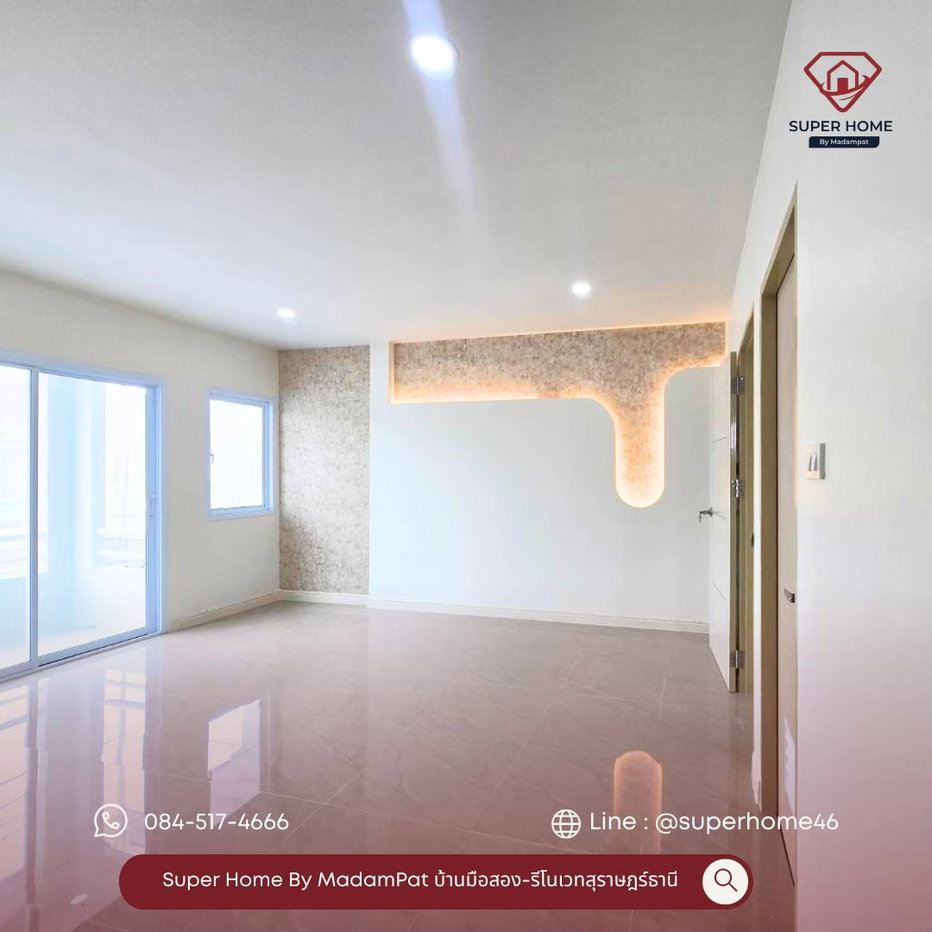รูป ขายบ้านพร้อมอยู่ เมืองสุราษฎร์ธานี 3 นอน ใกล้เมือง 5 นาที พร้อมเฟอร์ 2.99 ล้าน - รูปที่ 18/20