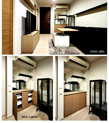 Condos for rent : BTS On Nut 200 m. Condo Rhythm Sukhumvit 50 ( Rental ) Price  25,000 Baht