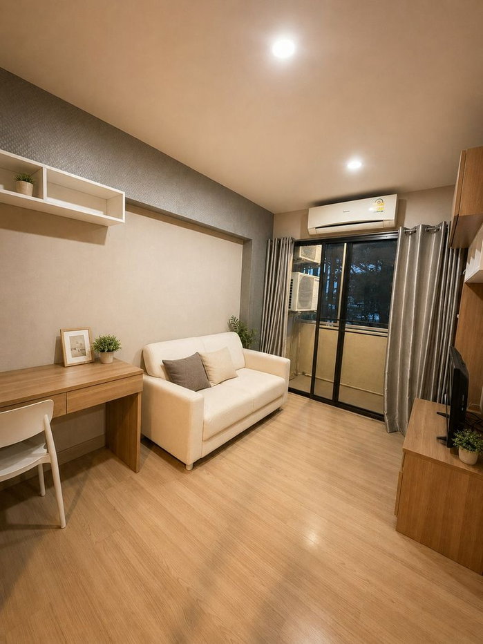 รูป 🏡 คอนโดทำเลทอง แอร์พอร์ต โฮม คอนโด (Airporthome Condominium) บนทำเลแม่เหียะ T. 063-6649056 - รูปที่ 3/5