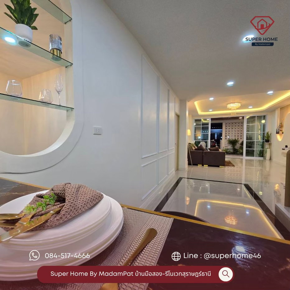 รูป ขายบ้านพร้อมอยู่ เมืองสุราษฎร์ธานี 3 นอน ใกล้เมือง 5 นาที พร้อมเฟอร์ 2.99 ล้าน - รูปที่ 9/20