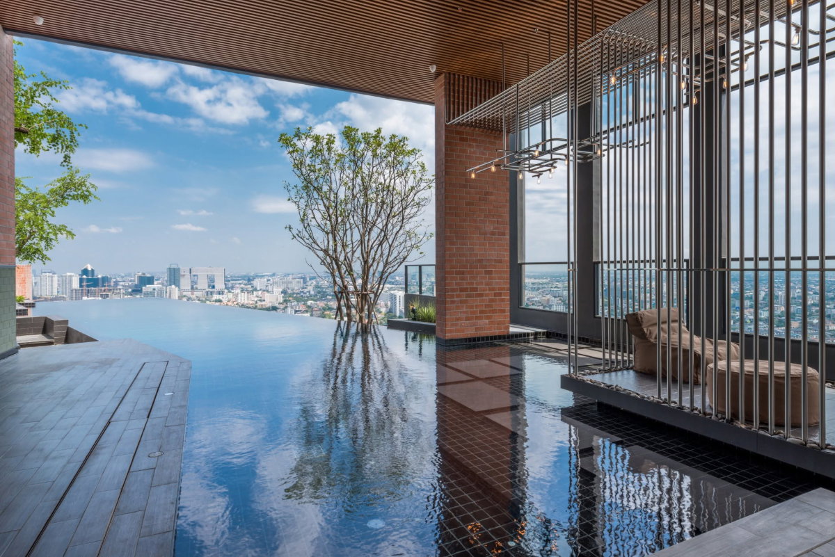 รูป ให้เช่าคอนโด Chapter One Midtown ลาดพร้าว 24 ห้องสตูดิโอ 24 ตร.ม. ชั้น33 พึ่งรีโนเวทใหม่ - รูปที่ 9/9