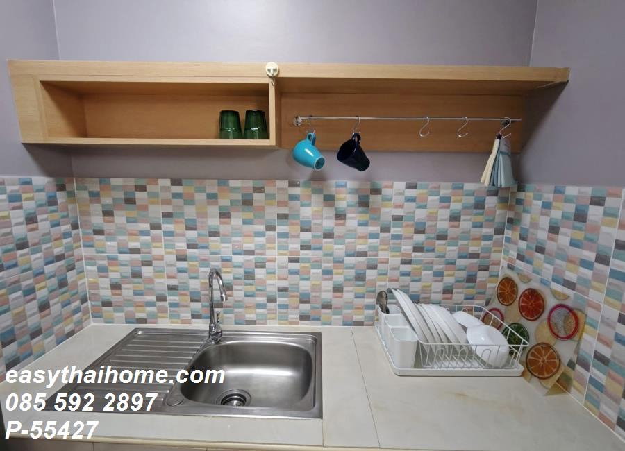 รูป P-55427 ห้องพร้อมอยู่ City Home Sukhumvit สตูดิโอ ชั้น 2 วิวเมือง ใกล้ BTS อุดมสุข Line: @easythaihome 085-592-2897 - รูปที่ 7/10