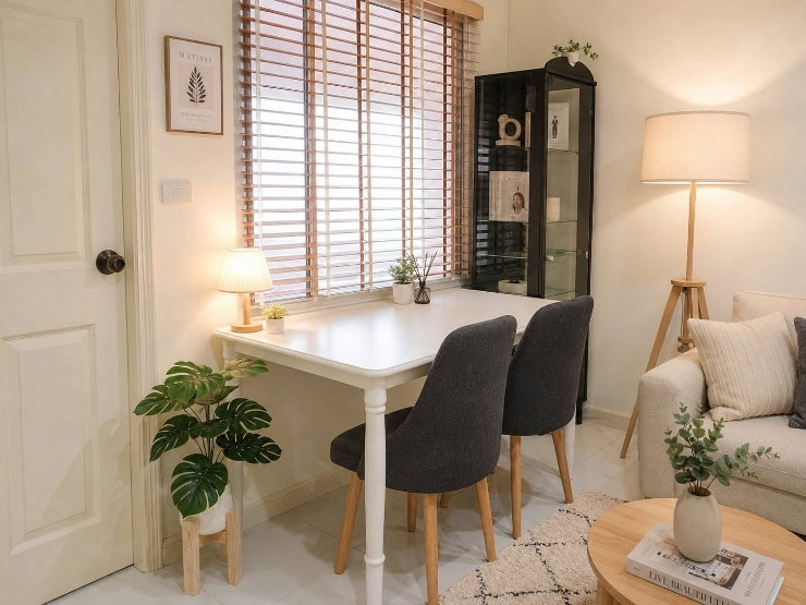 รูป Lumpini Place Narathiwas-Chaopraya | 1 Bed | 1 Bath | 40 sq.m. | 14,000 THB/month
✨ คอนโดริมแม่น้ำเจ้าพระยา เฟอร์ครบ พร้อมเข้าอยู่ ทำเลดี - รูปที่ 3/11