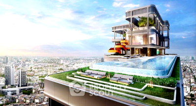 Condos for sale : 1-BR Condo at Rhythm Charoennakhon Iconic near BTS Krung Thon Buri (ID 1373681)