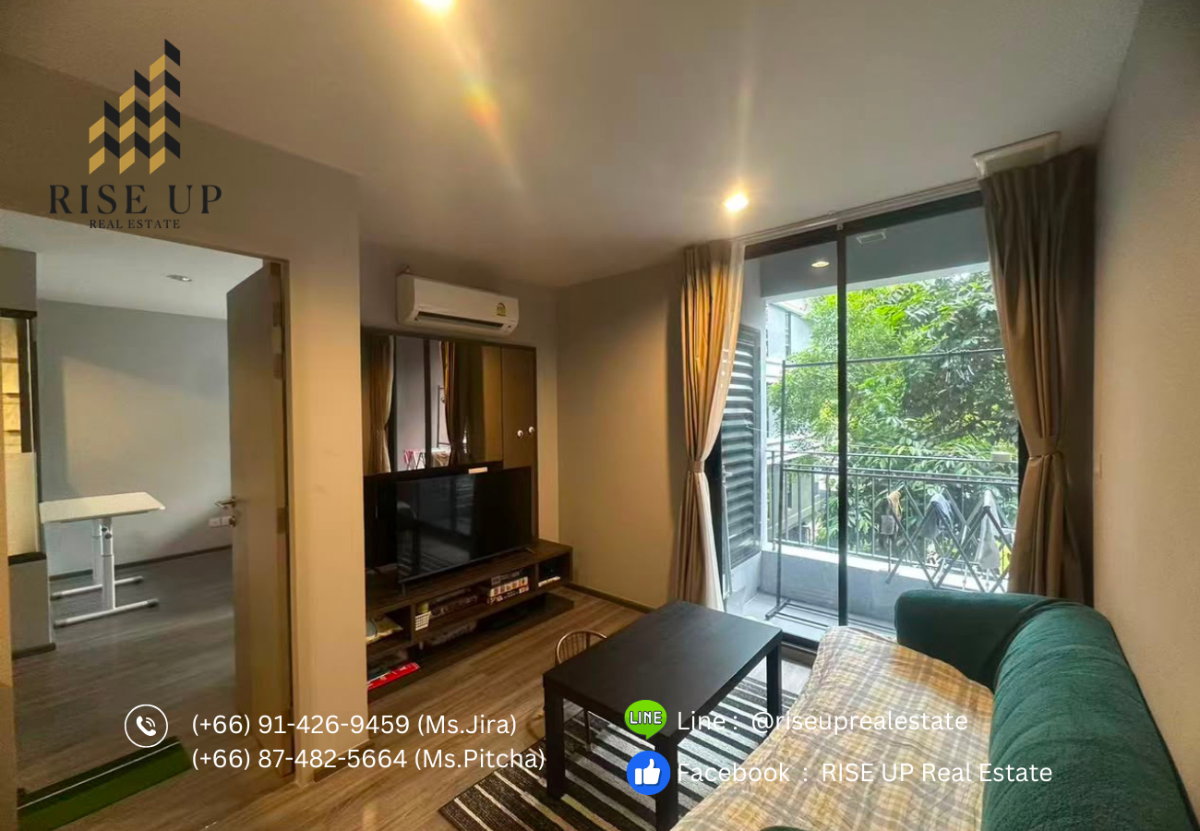 คอนโดปล่อยเช่า 📣 Ideo Mobi Sukhumvit 40, 1 ห้องนอน, 1 ห้องน้ำ พร้อมอ่างอาบน้ำ และมีระเบียงห้อง, ขนาด 42 ตรม. 🔥25,000 บาท/เดือน🔥	