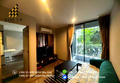 Condos for rent : Condo for rent 📣 Ideo Mobi Sukhumvit 40, 1 Bedroom 1 Bathroom with a bathtub 🛁 and balcony , 42 sq. m. 🔥25,000 Baht/Month🔥 (R0630)
