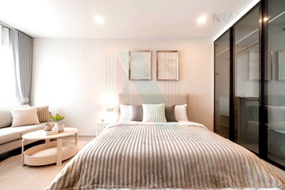 Condos for rent : 🎊 For Rent Condo ASPIRE ONNUT STATION Building 1, Floor 30,Studio, Room size 27 sqm