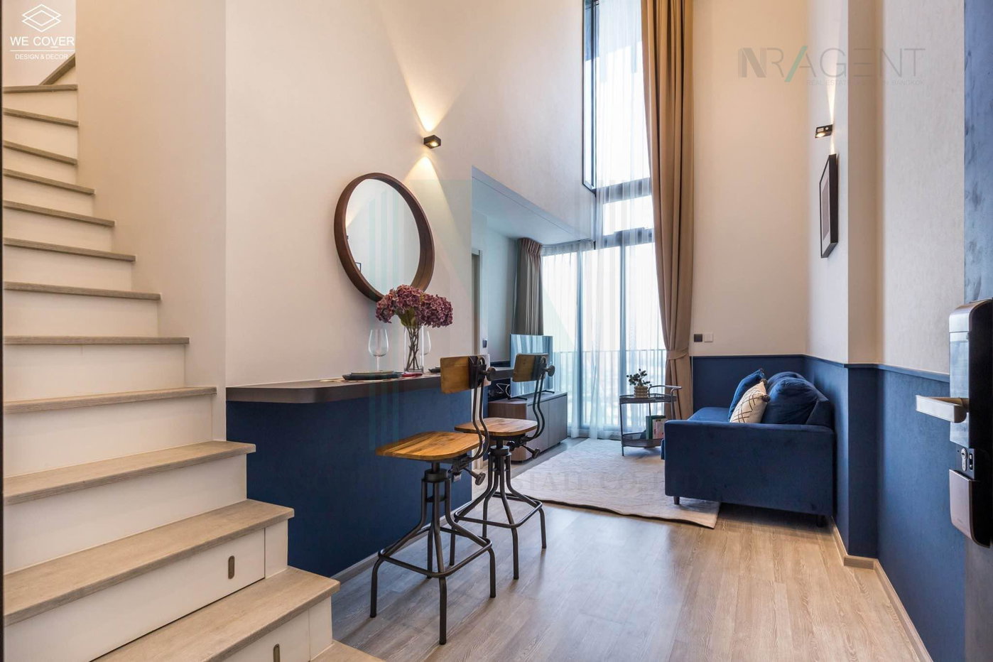 รูป 🎊 ให้เช่าคอนโด เดอะ ไลน์ สุขุมวิท 101 อาคาร 1 ชั้น 37 Duplex ขนาด 42 ตรม ใกล้ รร.พิพัฒนา - รูปที่ 4/8
