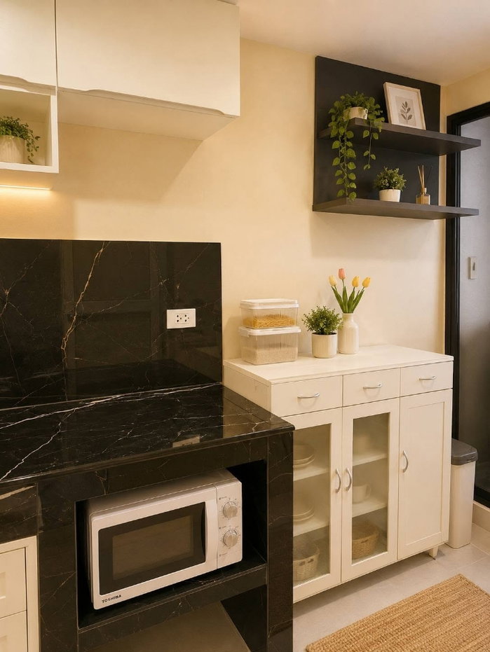 รูป Lumpini Place Narathiwas-Chaopraya | 1 Bed | 1 Bath | 40 sq.m. | 14,000 THB/month
✨ คอนโดริมแม่น้ำเจ้าพระยา เฟอร์ครบ พร้อมเข้าอยู่ ทำเลดี - รูปที่ 6/11