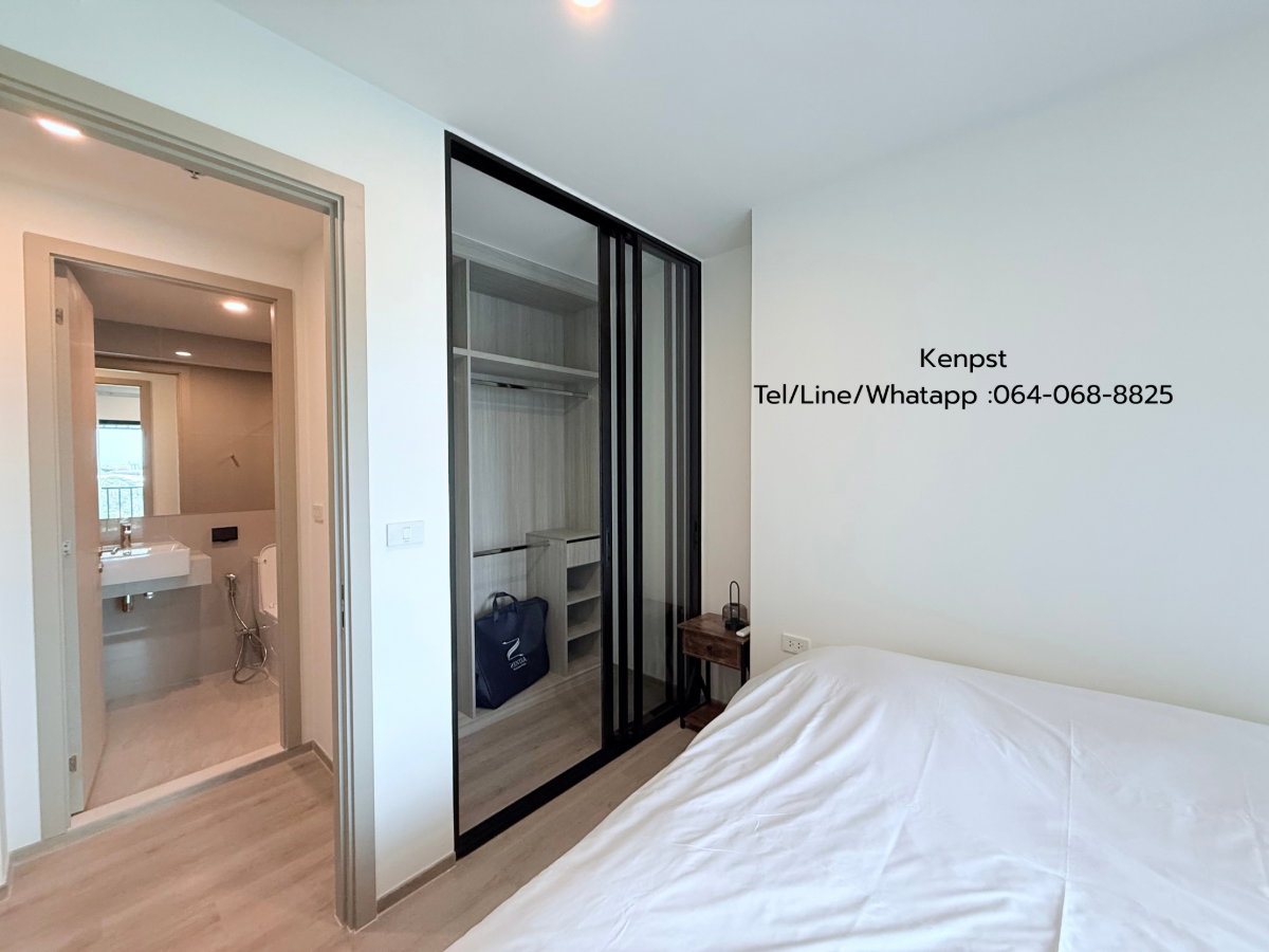 รูป ให้เช่า🔥 Origin Place Bangna ห้องใหม่มือ 1 ไม่เคยปล่อยเช่า 1 Bed Plus 35 ตร.ม. 🏊‍♂️ วิวสระสวยสุด หิ้วกระเป๋าเข้าอยู่ได้เลย! - รูปที่ 5/24