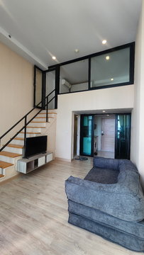 ให้เช่า Knightsbridge Duplex Tiwanon ห้องกั้น นานๆว่างค่ะ