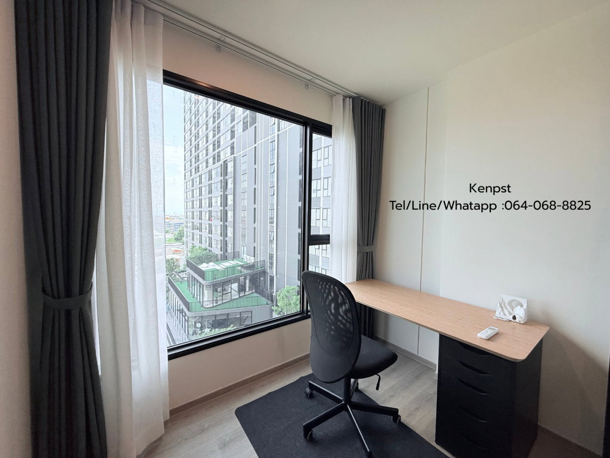รูป ให้เช่า🔥 Origin Place Bangna ห้องใหม่มือ 1 ไม่เคยปล่อยเช่า 1 Bed Plus 35 ตร.ม. 🏊‍♂️ วิวสระสวยสุด หิ้วกระเป๋าเข้าอยู่ได้เลย! - รูปที่ 3/24
