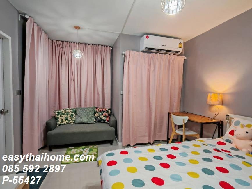 รูป P-55427 ห้องพร้อมอยู่ City Home Sukhumvit สตูดิโอ ชั้น 2 วิวเมือง ใกล้ BTS อุดมสุข Line: @easythaihome 085-592-2897 - รูปที่ 10/10