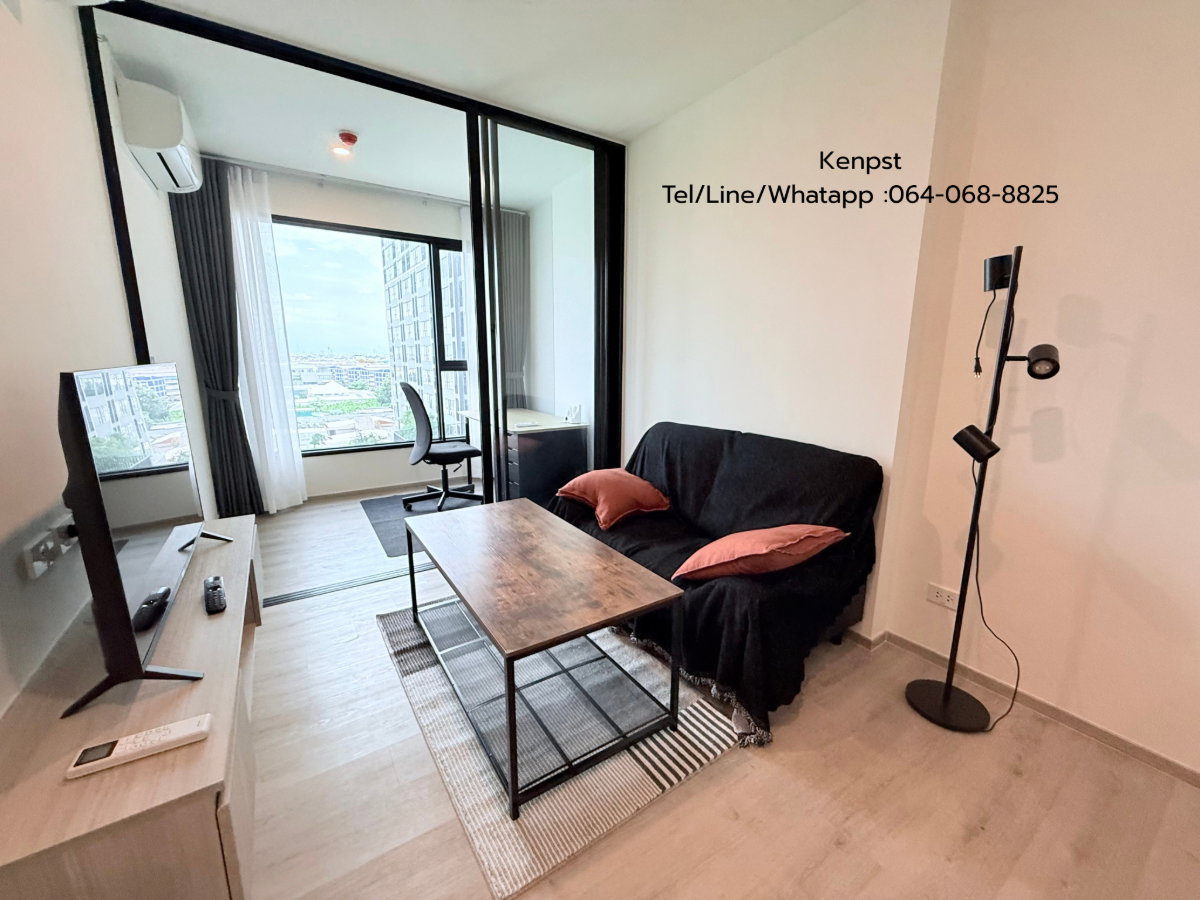 รูป ให้เช่า🔥 Origin Place Bangna ห้องใหม่มือ 1 ไม่เคยปล่อยเช่า 1 Bed Plus 35 ตร.ม. 🏊‍♂️ วิวสระสวยสุด หิ้วกระเป๋าเข้าอยู่ได้เลย! - รูปที่ 1/24