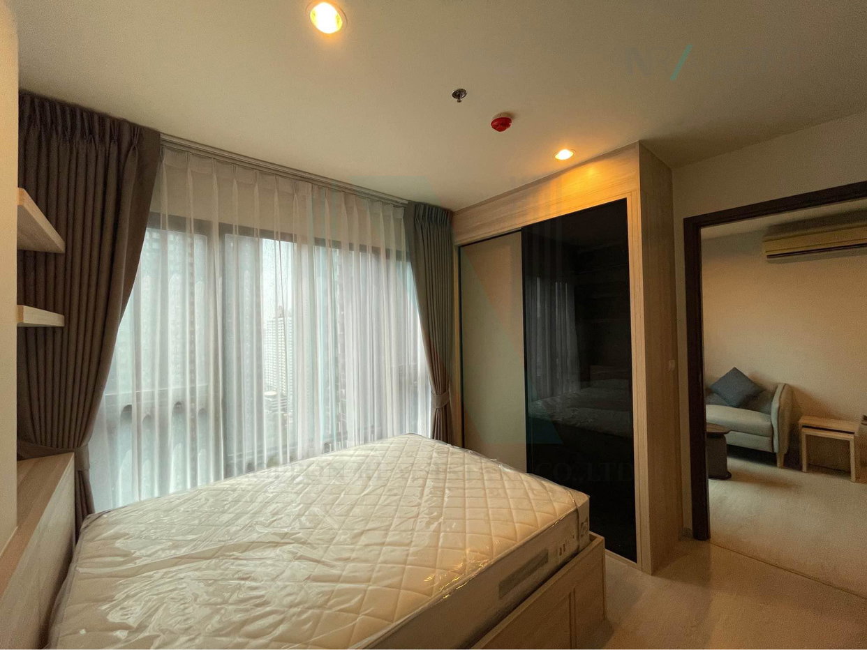 รูป 📌 ให้เช่าคอนโด ริทึ่ม อโศก อาคาร 1 ชั้น 25 2 ห้องนอน ขนาด 41 ตรม ใกล้ เซ็นทรัล พระราม 9 - รูปที่ 1/8