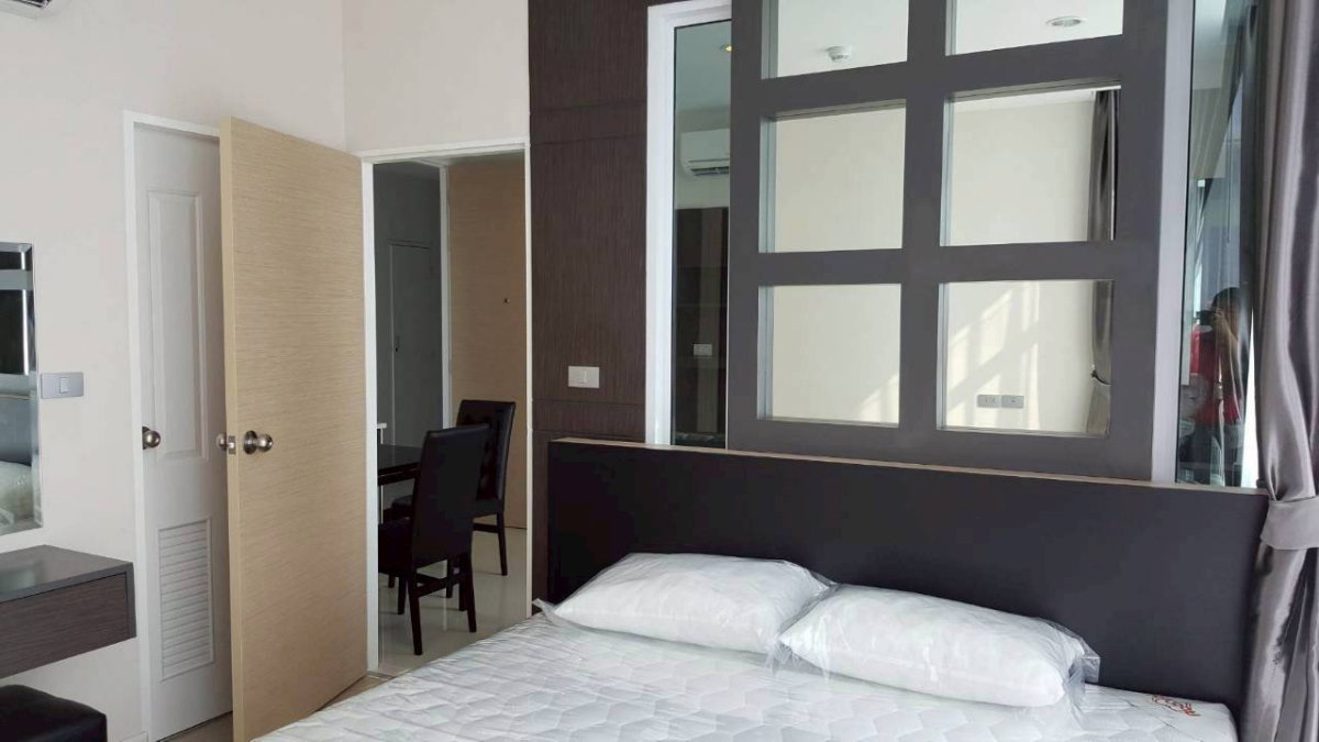 รูป P-55434 ห้องสวยราคาสุดคุ้ม The Sky Sukhumvit 1 ห้องนอน ชั้น 22 วิวเมือง เฟอร์เครื่องใช้ไฟฟ้าครบ ใกล้ BTS อุดมสุข Line: @easythaihome 085-592-2897 - รูปที่ 1/9