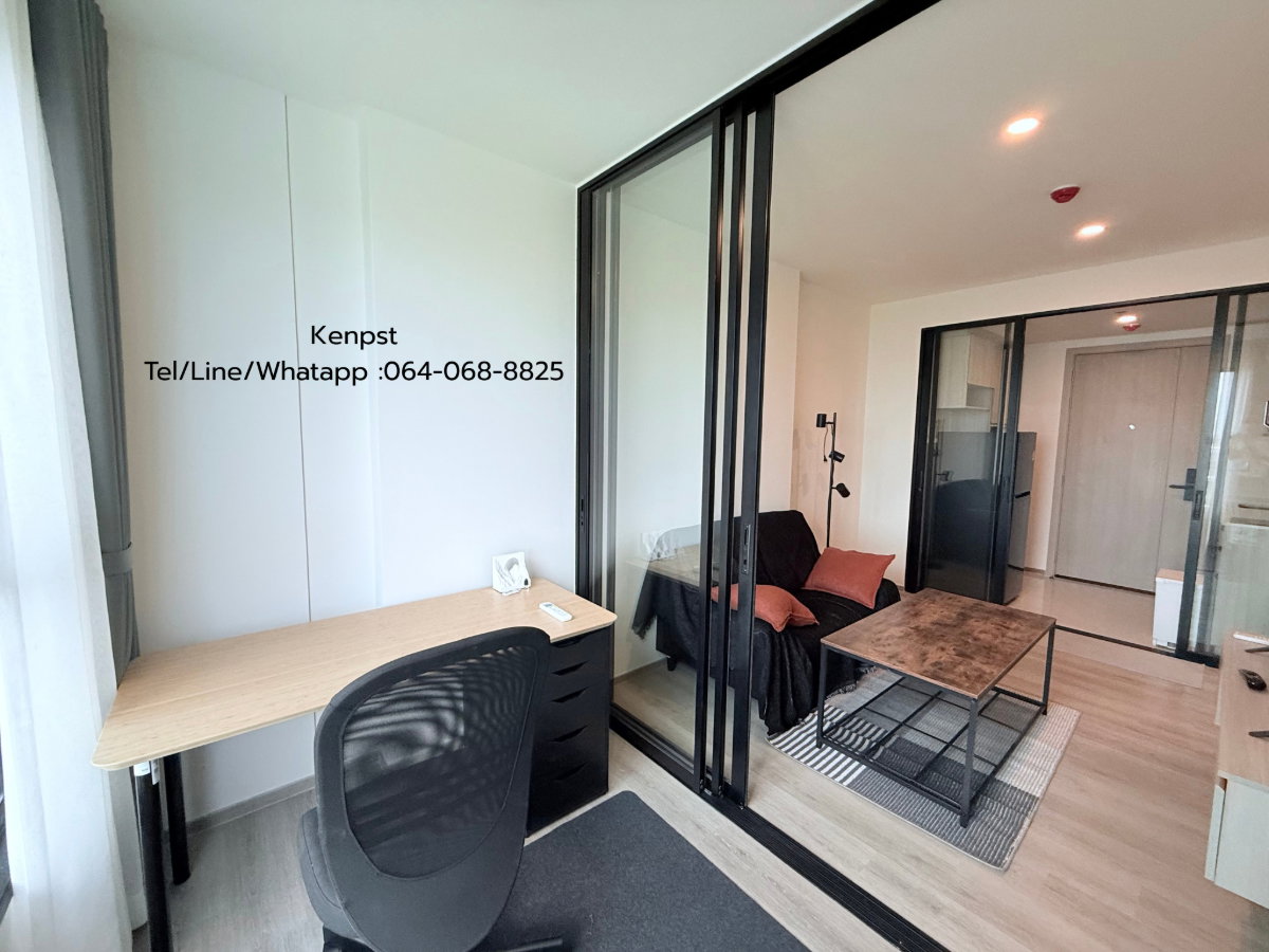 รูป ให้เช่า🔥 Origin Place Bangna ห้องใหม่มือ 1 ไม่เคยปล่อยเช่า 1 Bed Plus 35 ตร.ม. 🏊‍♂️ วิวสระสวยสุด หิ้วกระเป๋าเข้าอยู่ได้เลย! - รูปที่ 4/24