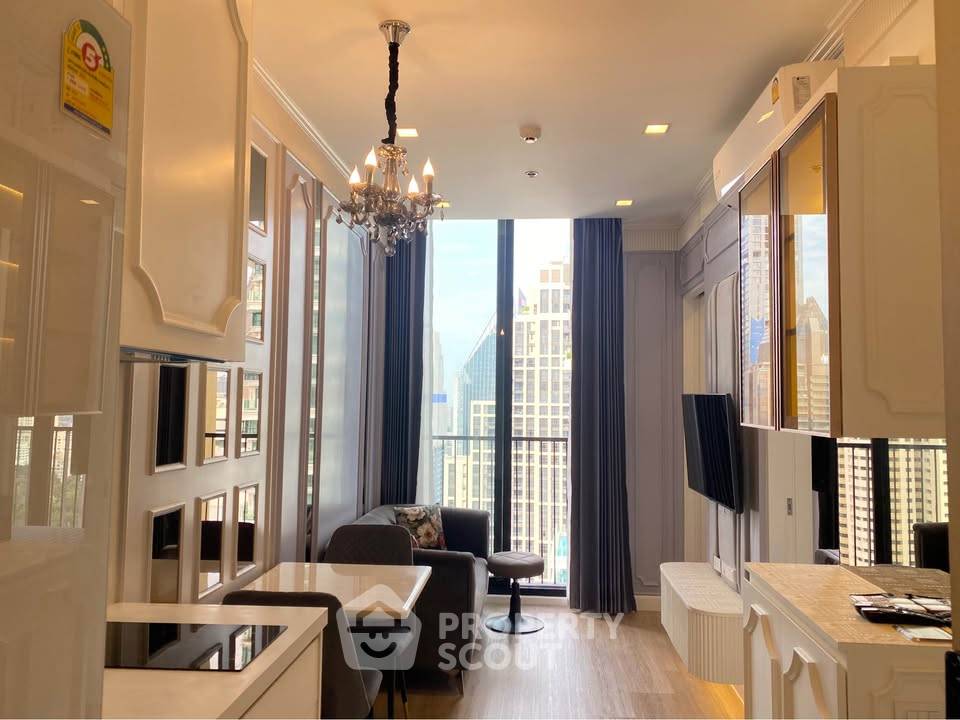picture 1-BR Condo Noble State 39, High-Floor 24, 400m to BTS Phrom Phong (ID 3122044) - 1/7