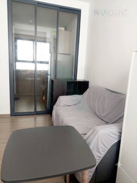 🚩 For Rent Condo THE MUVE BANGNA Building A, Floor 8,Studio, Room size 25 sqm