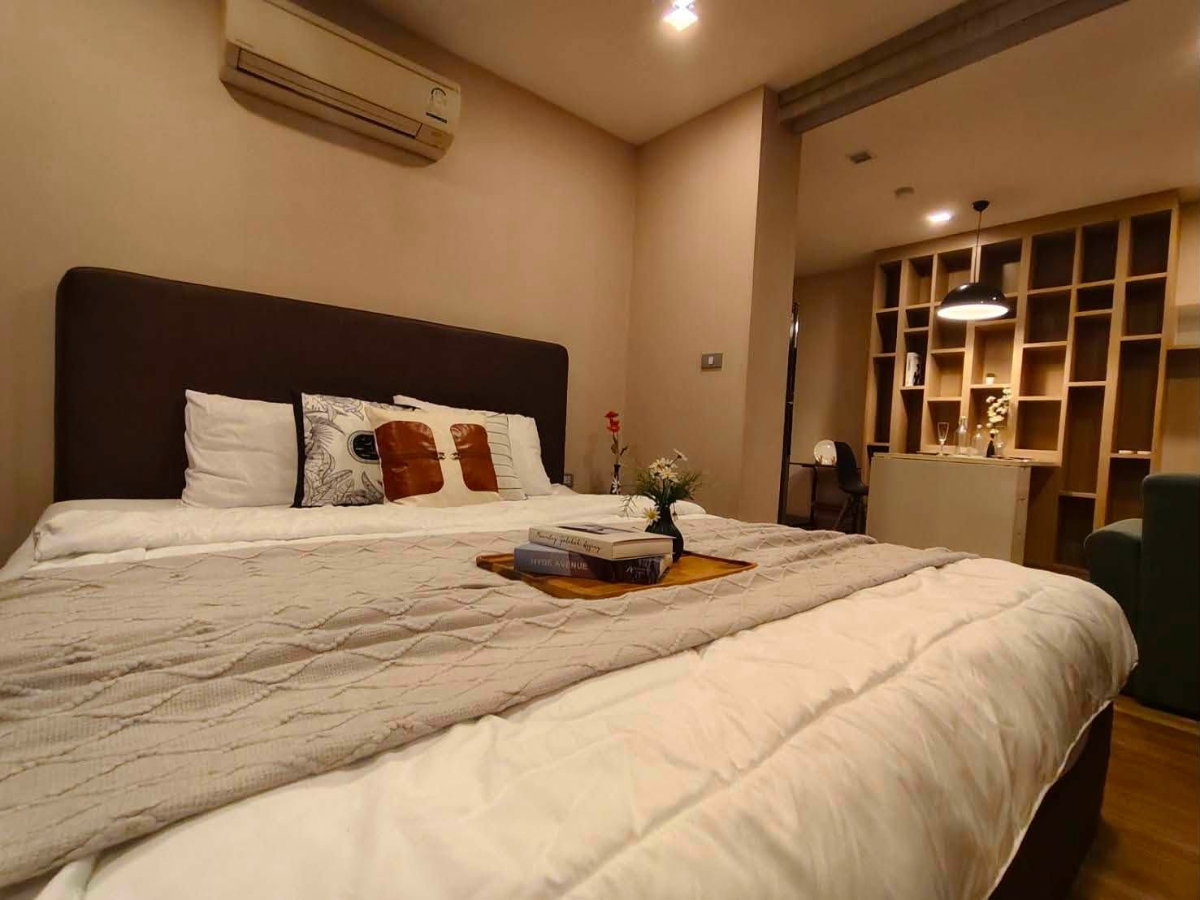 รูป ให้เช่าคอนโด The Ace Eakkamai 1 ห้องนอน 1 ห้องน้ำ ชั้น4 ห้องขนาดใหญ่ ขนาด 42ตรม. บลิ้วอินทั้งห้อง - รูปที่ 4/11