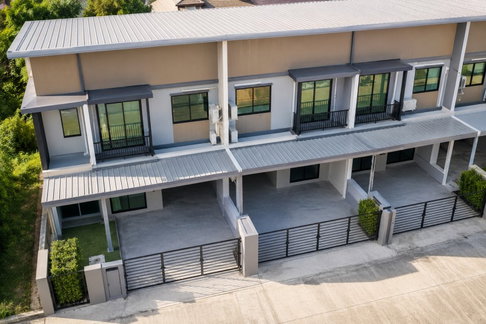 ABAC Bangna Townhome, 2 floors, 3 bedrooms, Kanchanaphisek Technical Village, Samut Prakan, 2 bathrooms, near Sermsuk Market, Bang Bo, 800 m., 24 sq