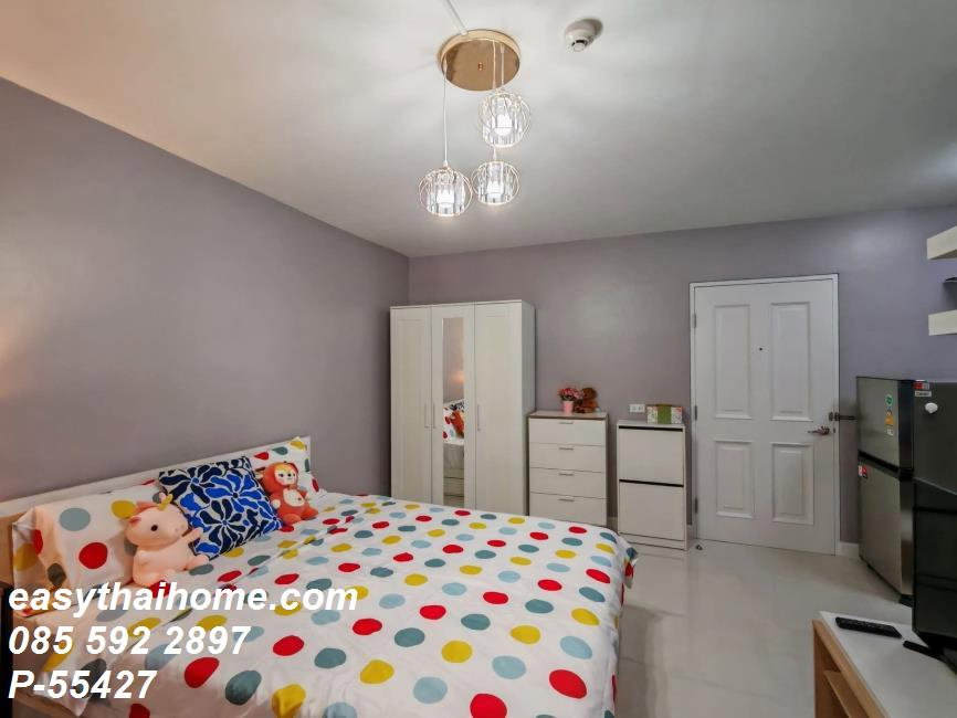รูป P-55427 ห้องพร้อมอยู่ City Home Sukhumvit สตูดิโอ ชั้น 2 วิวเมือง ใกล้ BTS อุดมสุข Line: @easythaihome 085-592-2897 - รูปที่ 9/10