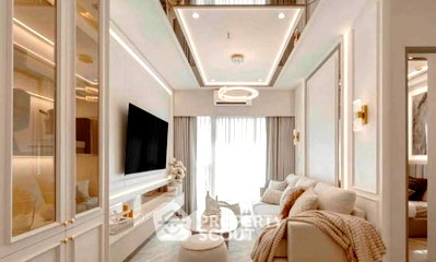 Condos for rent : High-Floor 2-BR Life Ratchadapisek Near MRT Huai Khwang (ID 3110756)
