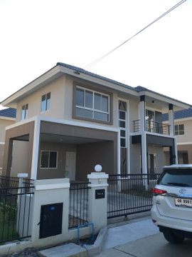 House For Sale 2-Storey Fully Furnished Kanjanakanok Villa 17 Sansai T.063-6649056
