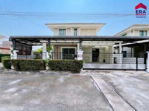 ขายบ้านเดี่ยว Life City Park บ่อวิน 4นอน 4น้ำ หลังมุม พร้อมเข้าอยู่ ใกล้นิคมอีสเทิร์นซีบอร์ด