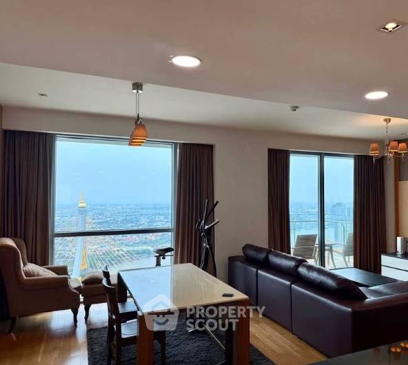 รูป ห้องชุด 2 ห้องนอน ชั้นสูง 43 ชั้น ขนาด 130 ตร.ม. เดอะพาโน พระราม 3 (ID 2389699) - รูปที่ 2/4