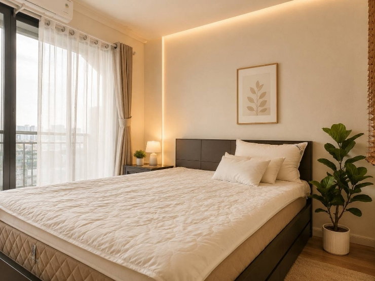 รูป Lumpini Place Narathiwas-Chaopraya | 1 Bed | 1 Bath | 40 sq.m. | 14,000 THB/month
✨ คอนโดริมแม่น้ำเจ้าพระยา เฟอร์ครบ พร้อมเข้าอยู่ ทำเลดี - รูปที่ 4/11
