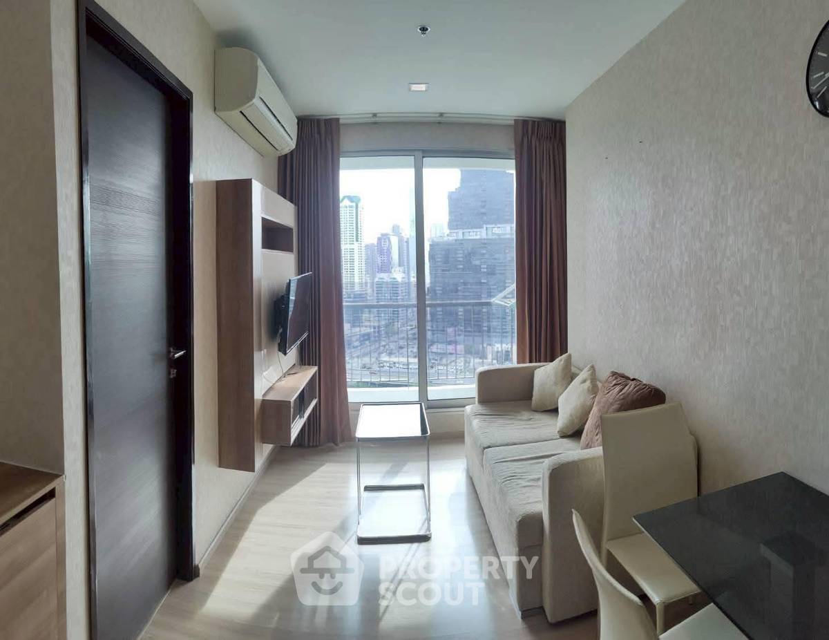 รูป ห้องชั้น 25 1 ห้องนอน 35 ตร.ม. ที่ Rhythm Sathorn ใกล้ BTS สะพานตากสิน 300 ม. (ID 3043693) - รูปที่ 4/9