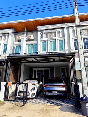 ทาวน์โฮม วิทยาลัยอาชีวศึกษาธนบุรี : ขายทาว์นโฮม โกลเด้นทาวน์  ศิริราช-ราชพฤกษ์  19.2 ตร.ว 2 ชั้น  4 นอน 3 น้ำ 2 จอด ใกล้รถไฟฟ้า MRT สถานีไฟฉาย
